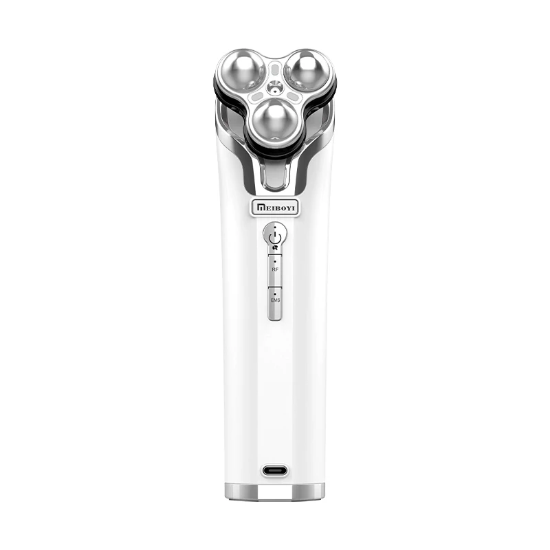 EMS Microcurrent Heating Oxygen Injection Nano Spray Moisturizing Anti-aging Beauty Jade Face Massager Machine Home Use