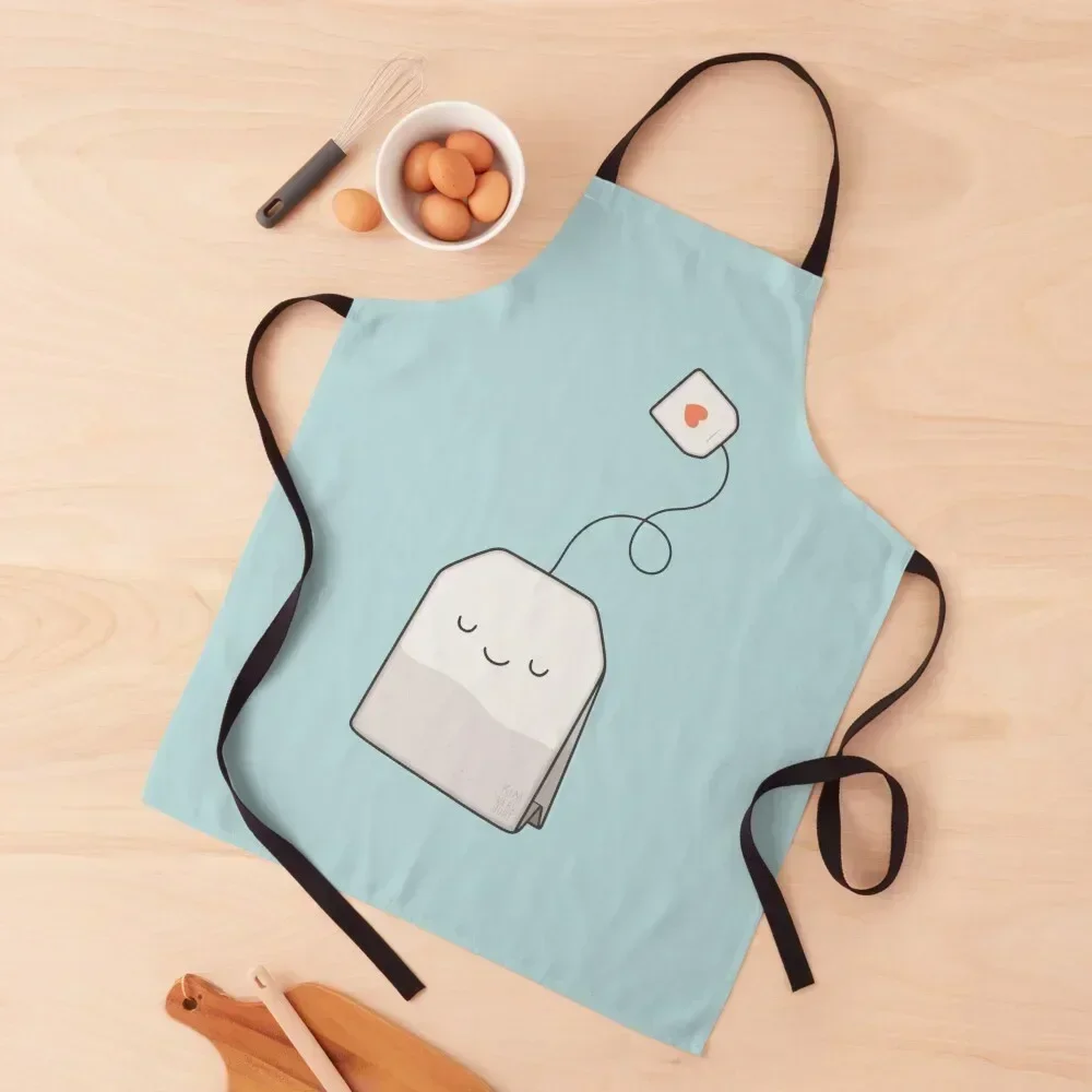 

Tea time Apron Beauty Women Kitchen Kitchen Things For Home Men's Kitchen Apron