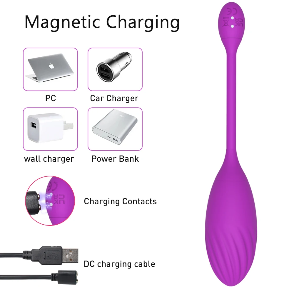 Wireless Remote Egg Vibrators For Women Vaginal Kegel Ball Vibrator Wearable Dildo Vibrator G Spot Stimulator Sex Toys For Women view 5