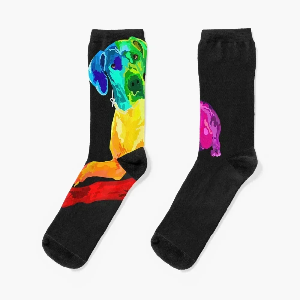 Dog Lover Gifts Great Dane For Women Colorful Great Dane Men Socks winter thermal soccer anti-slip new in's Socks Girl Men's