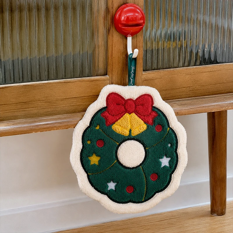 Cute Snowman Christmas Hand Towels for Kitchen