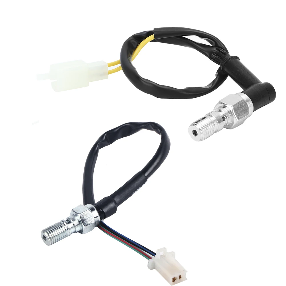 M10x1.25 Universal Motorcycle Oil Hose Hydraulic Pump Rear Brake Light Switch Line Hydraulic Brake Pressure Light Switch