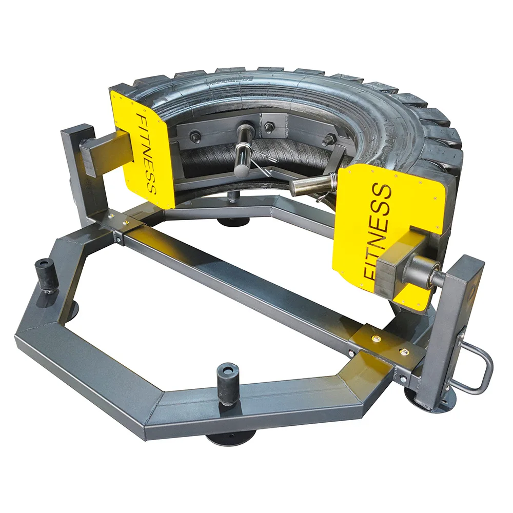 Tire Flip Trainer 180, Heavy Duty Fitness Equipment for Strength Training, Commercial Half Moon Shape Power Sled for Gym Workout