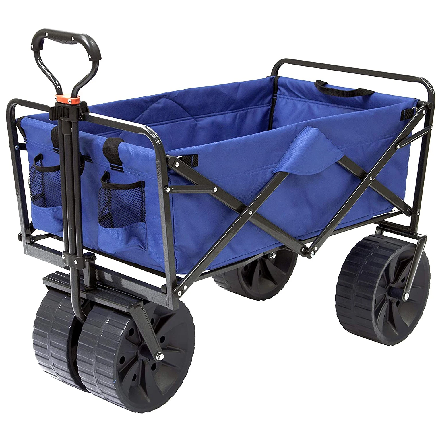 New High quality Blue oxford and plastic material Sports Heavy Duty Steel Frame Collapsible Folding 150 Pound Capacity