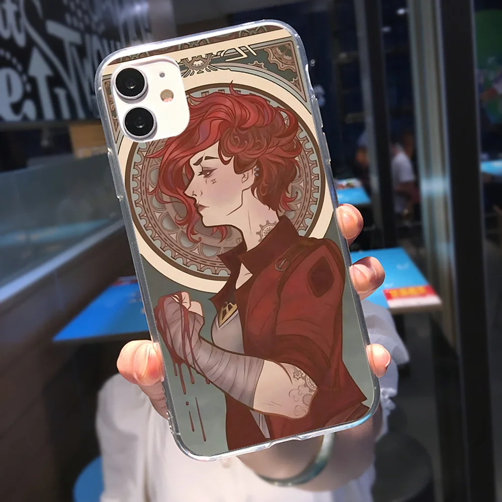 Jinx Arcane Phone Case For Iphone 15 11 13 14 Pro Max 7 8 Plus X Xr Xs Max Se2020 12mini Transparent Cover