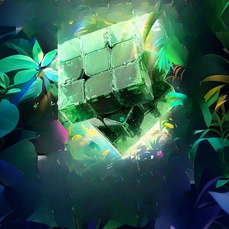

Summer Limited Edition Rubik's Cube Crystal Seal