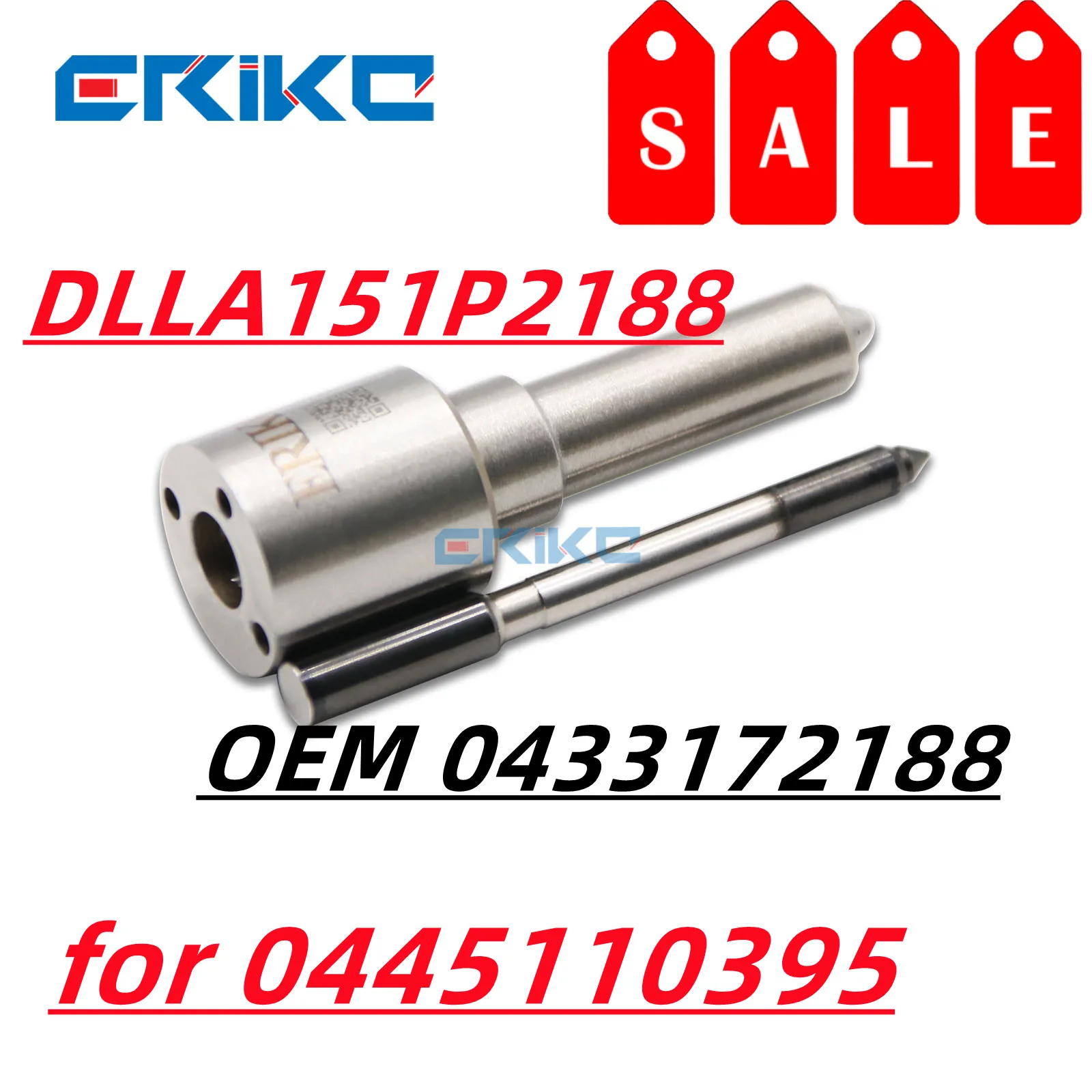 ERIKC High Pressure Nozzle DLLA151P2188 (0433172188) Injector Parts Nozzle Set DLLA 151P2188 (0 433 172 188) for 0445110395