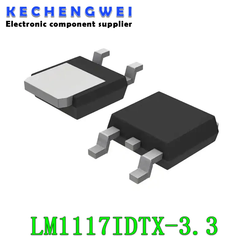 10pcs LM1117IDTX-3.3 LM1117IDT-3.3 TO-252 3.3V