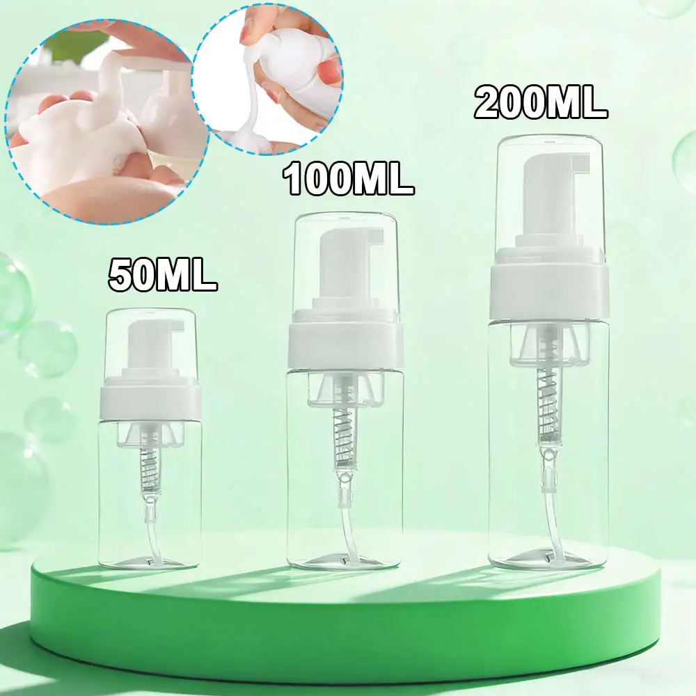 

200/100/50 мл бутылка для пены для татуировки портативный пенный насос для бутылок очиститель дозатор мыла пузырьковый пресс распылитель аксессуары для татуировки