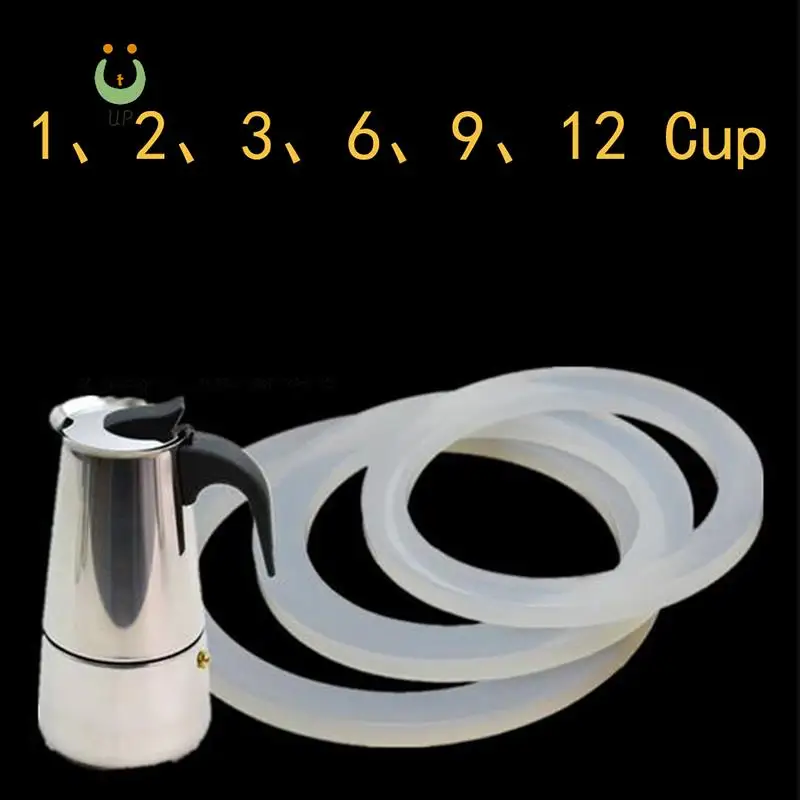 

2x Stove Top Coffee Maker Moka Replacement Spare Rubber Gasket Seal Ring