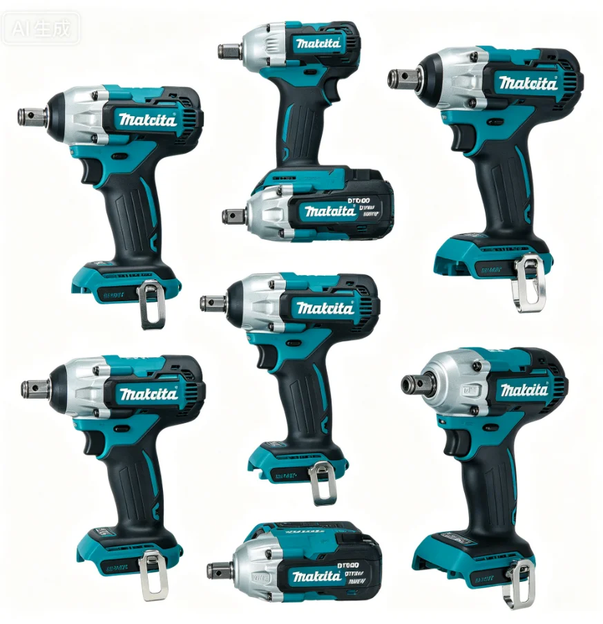 

Makita DTW700 Battery 1000N.M Torque Brushless Electric Impact Wrench Cordless Electric Drill 1/2"Wrench Power Tools For 18V