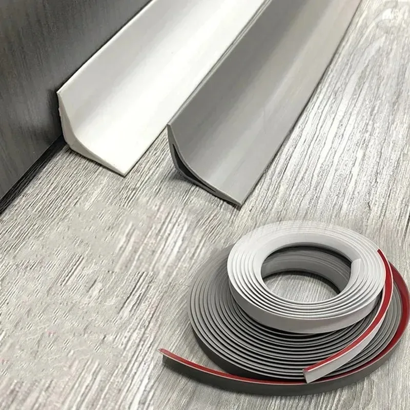 

For Can Hide Network Cable Ceiling Caulk Decoration Tape Wall Strip PVC 2025New 3M Self-Adhesive Wall Inner Corner Skirting Line