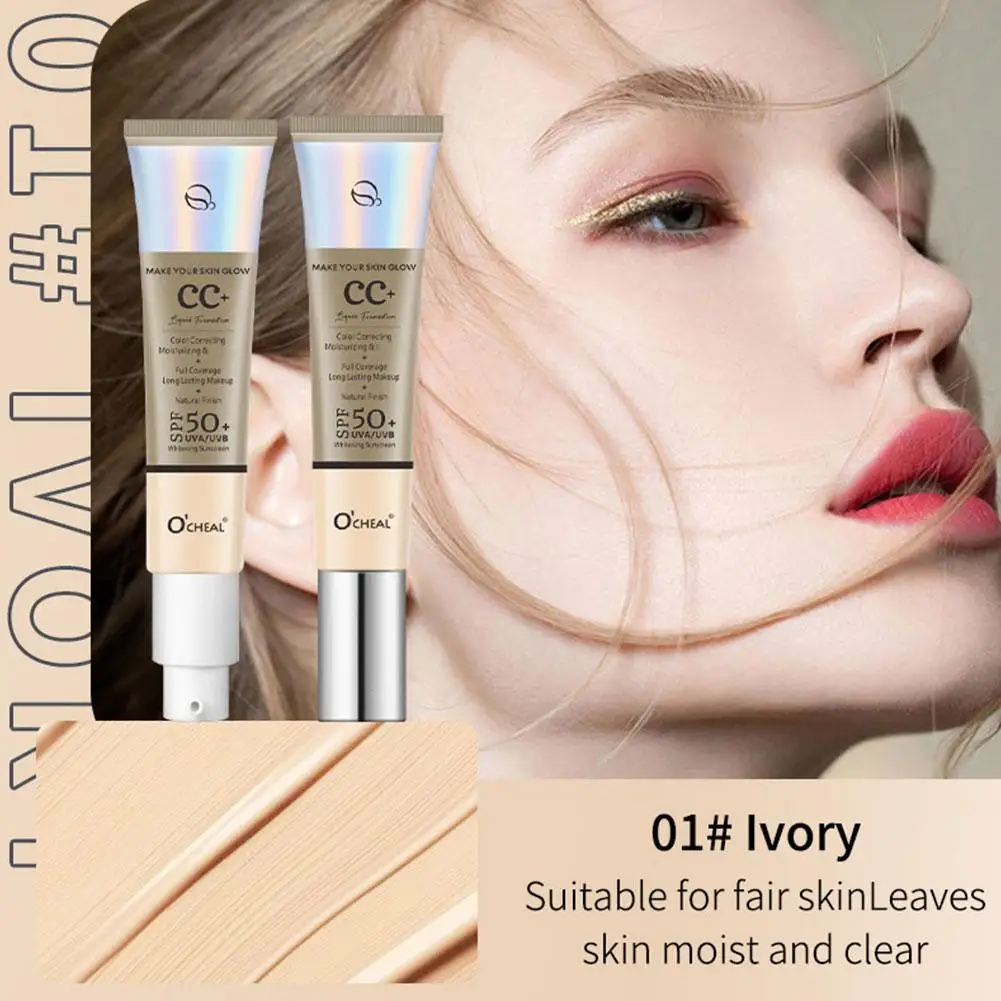 makeup foundation it Your skin but better CC illumination 32ml BUIK cc 50+ color cream spf uva coverage correcting full cre P6H2