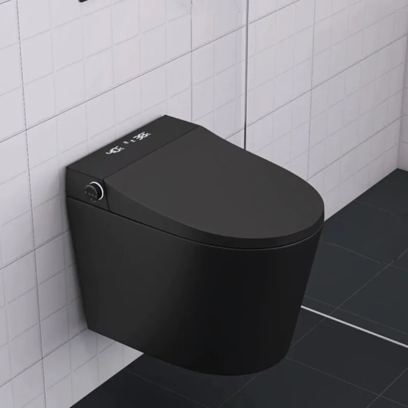 

Matte Black Personalized Wall-mounted Smart Toilet Hanging Embedded Wall-mounted Wall-mounted Small Apartment