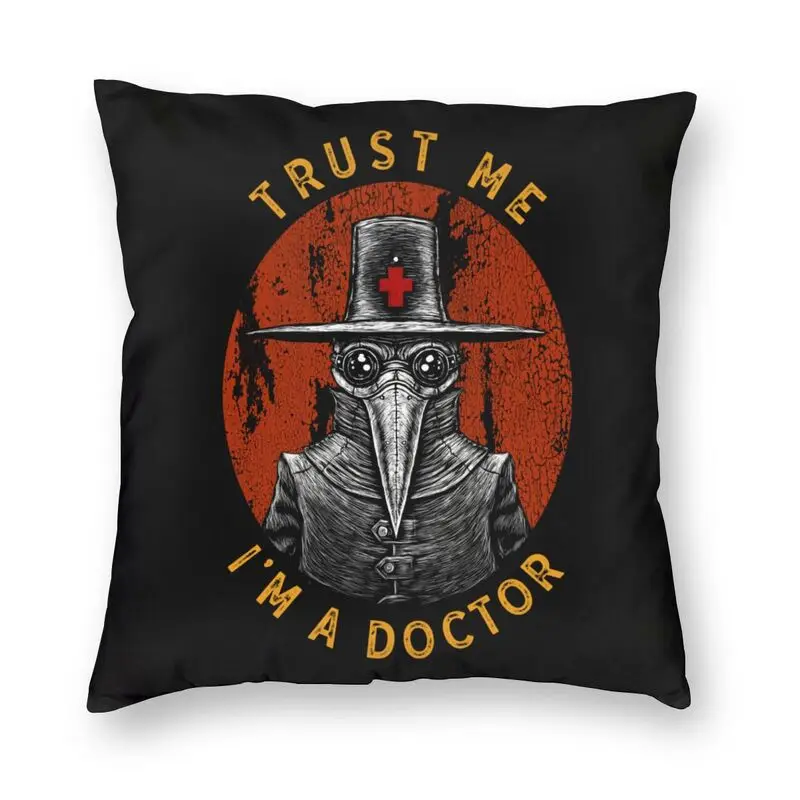 Home decor halloween pillowcase scary dr vampire print cushion cover for bedroom living room 45x45cm funda de almohada