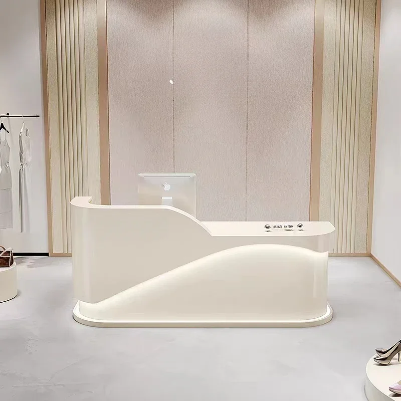 

Крытые мобильные стойки регистрации больницы, консоль, роскошный современный стол для кассира, мобильная стойка регистрации, Mostrador, салон красоты