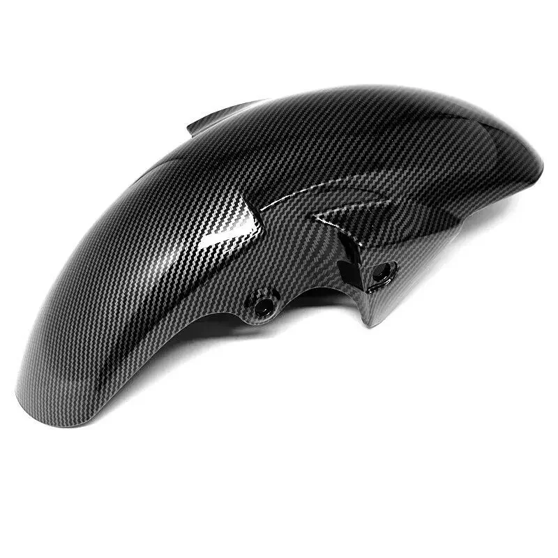 

Front Tire Fender Mud Guard Hugger Cowl Carbon Fiber Color For YAMAHA YZF R6 2003 2004