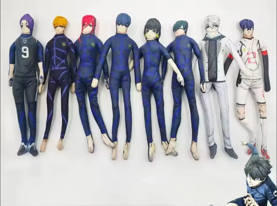 

Синий замок Исаги Йоичи Бачира Мегуру Наги Сейширо Чигири Хёма Костюм талисмана плюшевые 10 см куклы для косплея событий