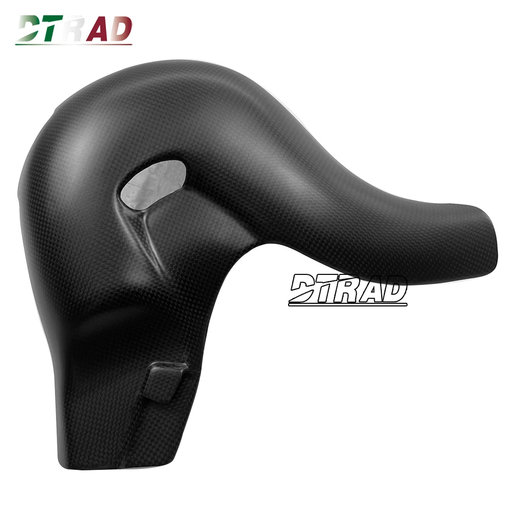 2023 For DUCATI Streetfighter Panigale V4 V4S V4R Motorcycle Carbon Fiber Exhuast Cover Heat Shield Protection Only For EURO 5