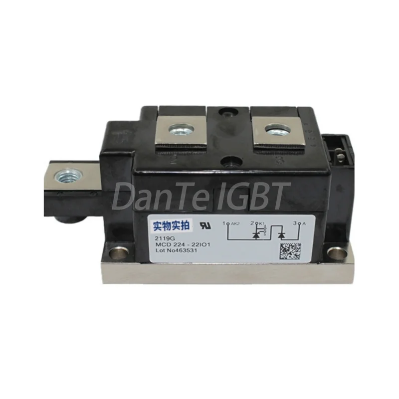 MCD224-22IO1 new module trigger board 22IO1 high voltage thyristor original spot