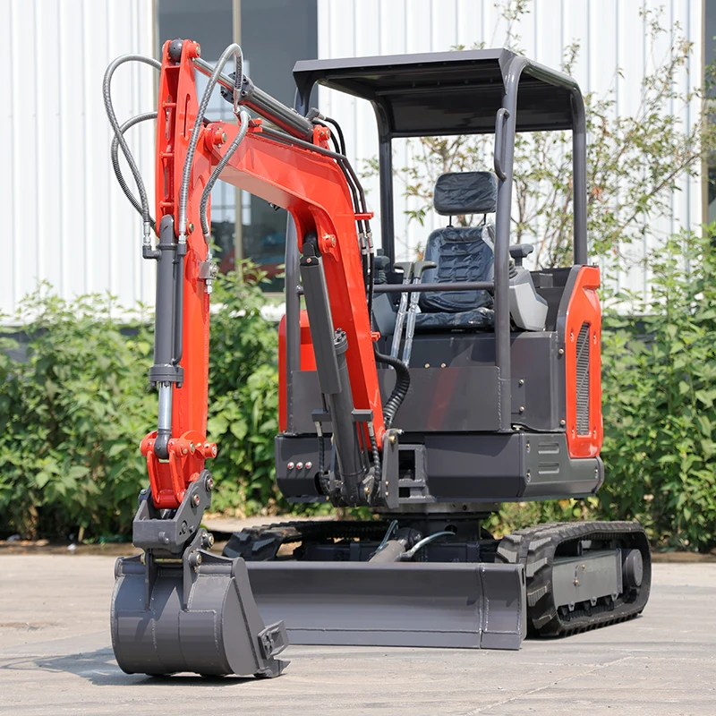 China factory 2.5 ton mini Excavator high quality Mini Hydraulic digger crawler excavator for Sale