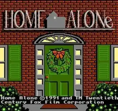 Home Alone 60 Pin Game Card Free Region For 8 Bit Video Game Player