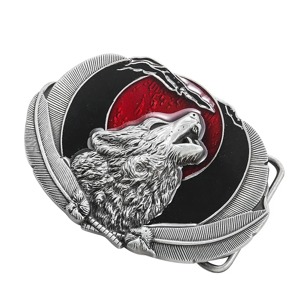 

Модная крутая пряжка для ремня с головой волка, ретро-запад, ковбойские животные, пряжка на пояс, мужские джинсы, аксессуары, повседневная одежда, подарок