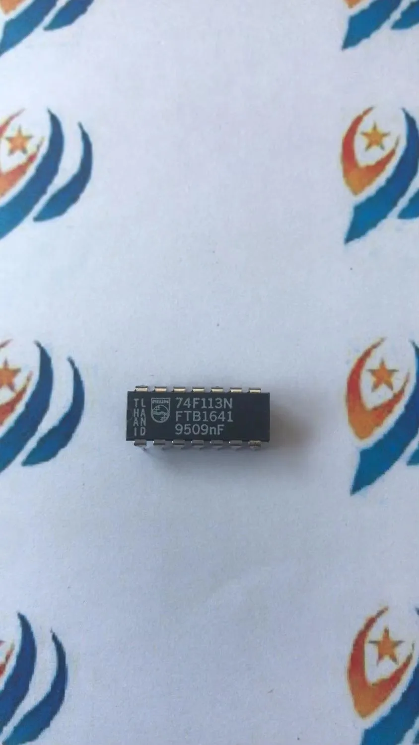 100pcs 74F113N  DIP14 NEW and original stock