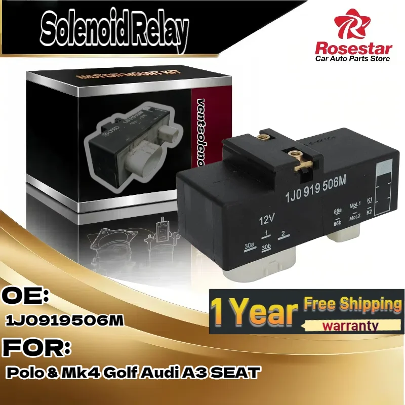 

For VW Polo, For VW Mk4 Golf, For Audi A3, For SEAT | 1J0919506M Radiator Cooling Fan Control Module