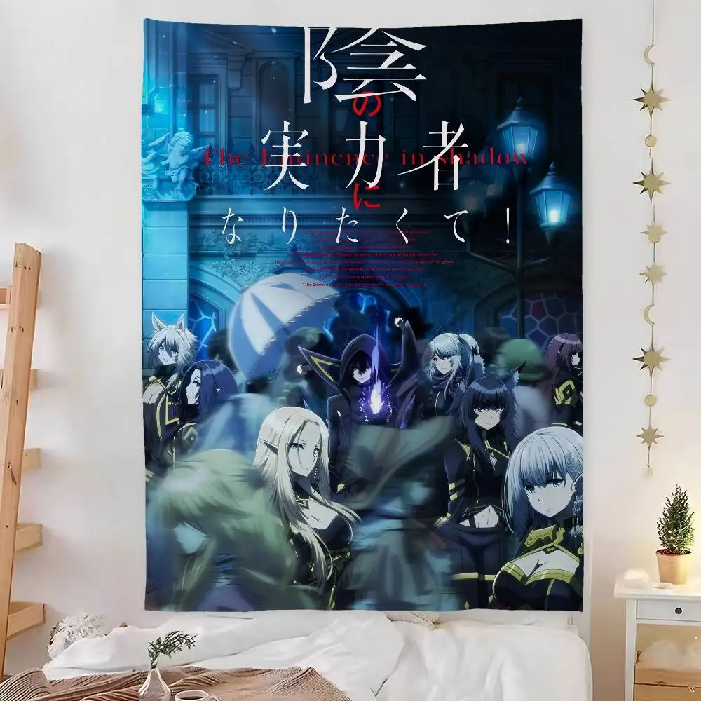 The Eminence In Shadow Cid Kagenou Tapestry Bedroom Bar Garden Outdoor Microfiber festival Decoration Background Art Banner