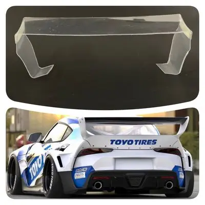 High quality Supra GR Rocket Bunny 1/10 RC PC body shell lampshade 200mm width Transparent drift body shell hsp hpi trax Tamiya