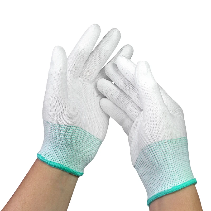 300 pairs Pu Garden Gloves 13g Polyester Seamless Knitting High Dexterity Pu Work Construction Gloves For Work