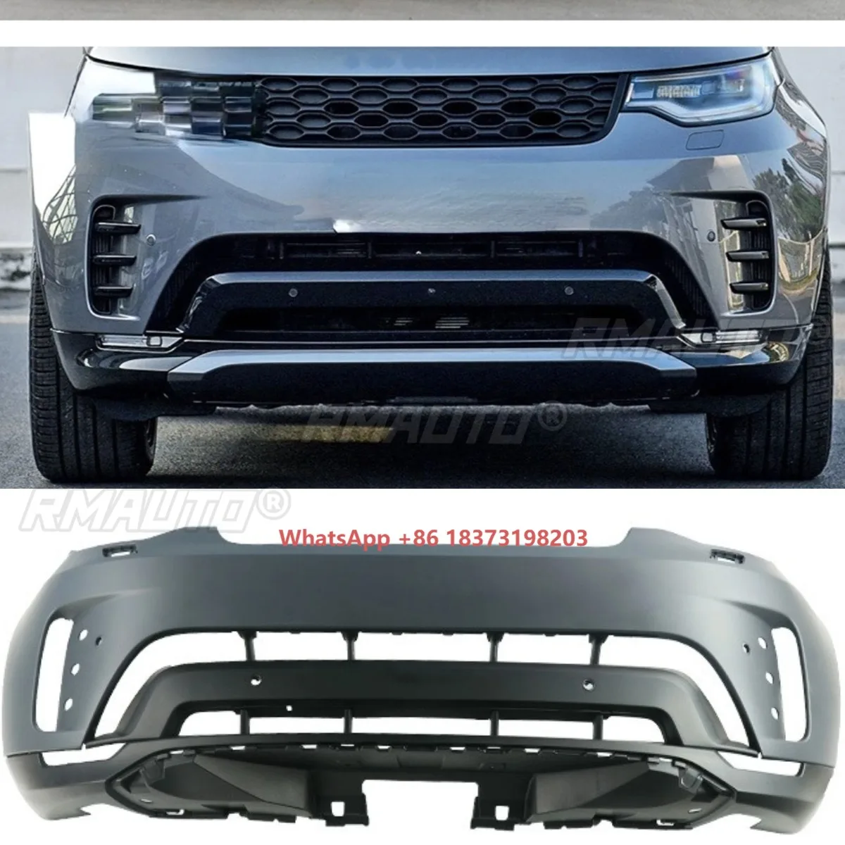 

Car Front Bumper Lip Splitter Diffuser Spoiler Bumper Guard Protector Body Kit For Discovery 5 2020 Car Accessories