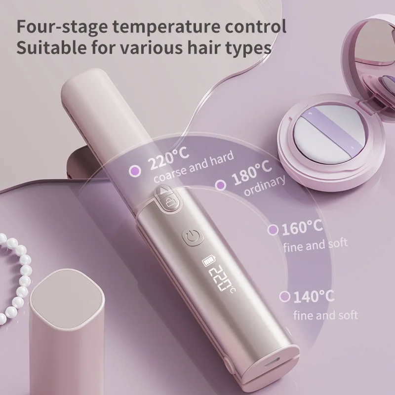 Amazon's exclusive new wireless rechargeable hair straightener, portable hair care that won't damage your hair, styling comb