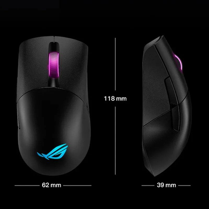 ASUS ROG Wireless AimPoint 36k Sensor Wireless Bluetooth Three-Mode Gaming Mouse 75g خفيف الوزن