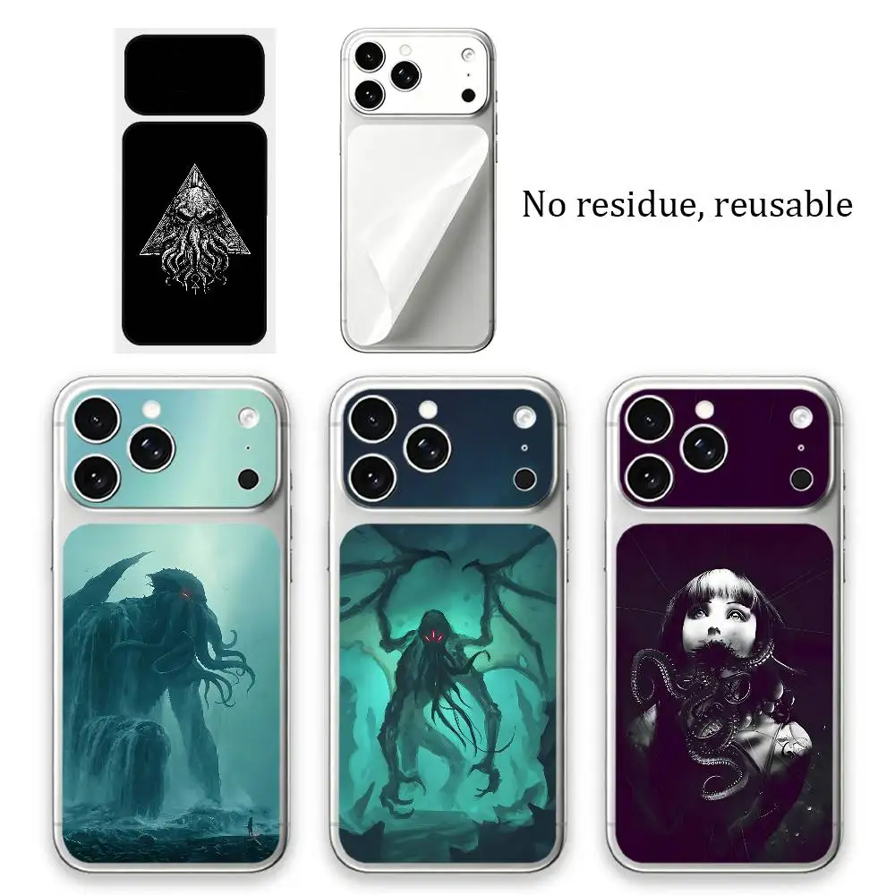 

Cool Cthulhu Back Skin Sticker For iPhone 17 Pro,17 Pro Max Anti-Scratch Protective Film