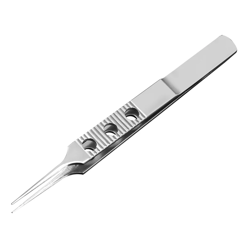 Double eyelid suture removal tweezers, fine ophthalmology, toothed and hooked tweezers