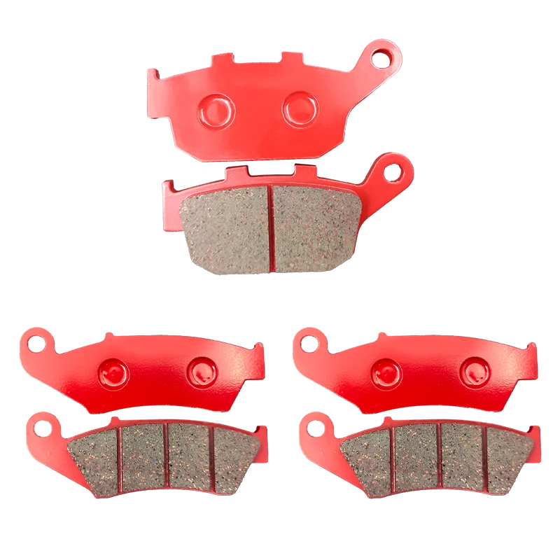 Motorcycle Ceramic Front Rear Brake Pads for HONDA XL 650 Transalp 2000-2007 XL 700 2008-2011 XRV 750 Africa Twin 1994-2003