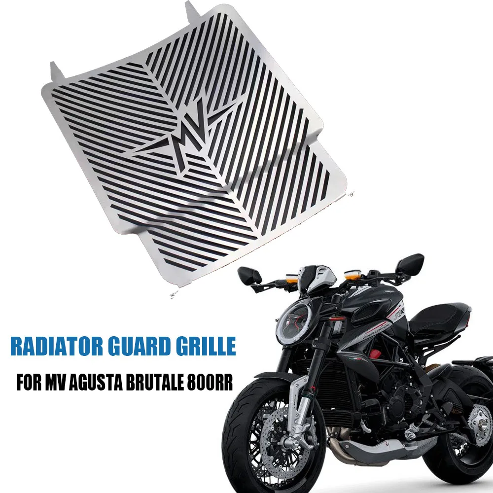 

Motorcycle Accessories Radiator Guard Grille Protector Grill Cover Protection For MV Agusta Brutale 800 800RR 800 RR