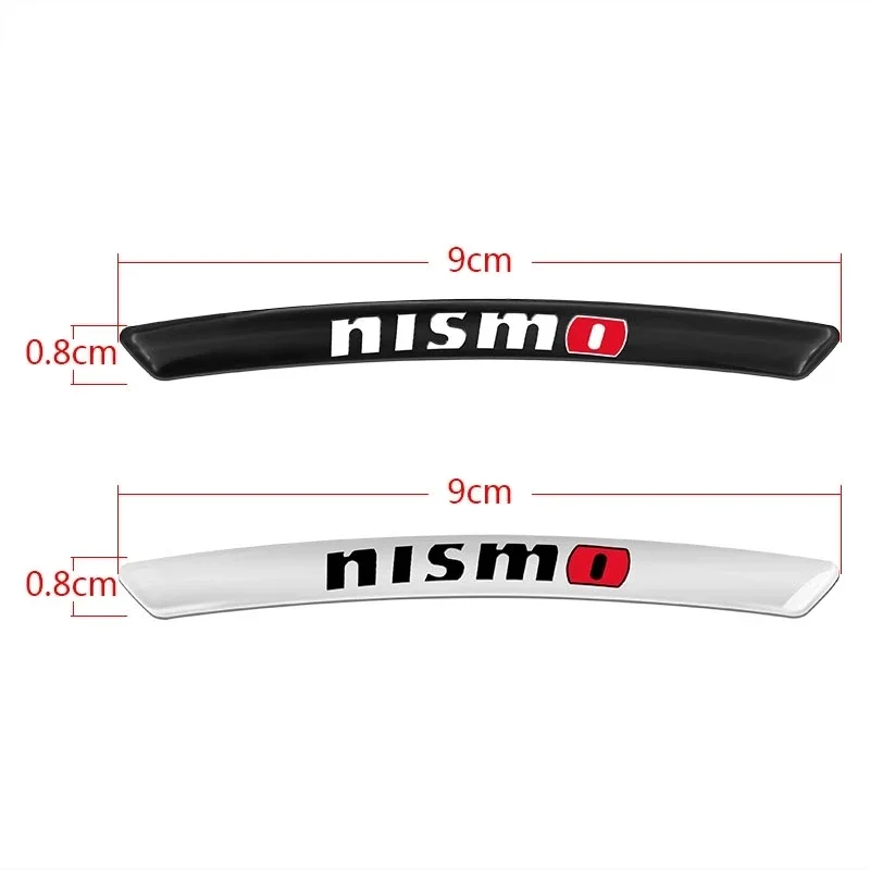 Car Wheel Rims Performance Racing Sticker for Nissan Juke Teana GTR 350Z 370Z 240SX Qashqai ALTIMA KICKS Nismo Auto Accessories