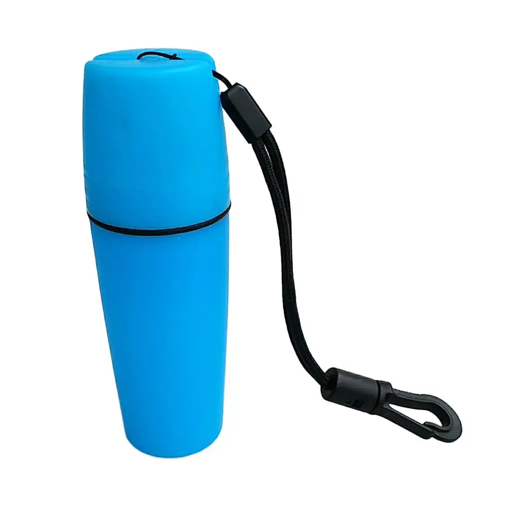 2x Watertight Container Case Dry Bottle Canister Storage Box Diving Accessories