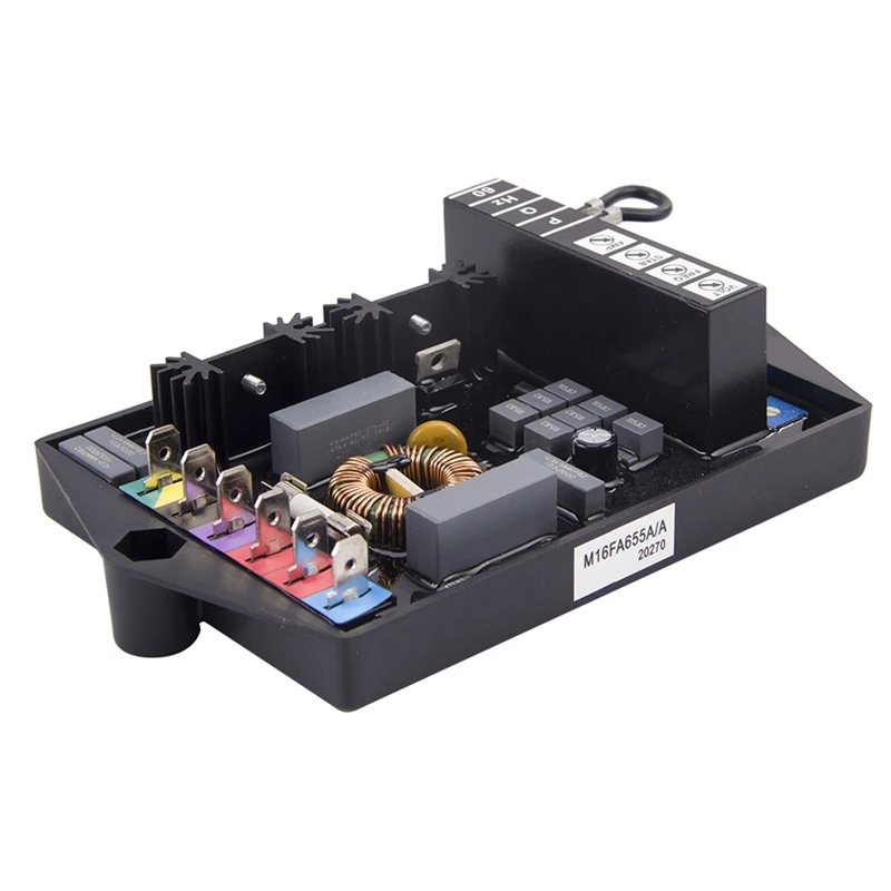 

For Marelli AVR Generator Automatic Voltage Regulator Electric Genset Voltage Control Adjustable Stabilizer M16FA655A