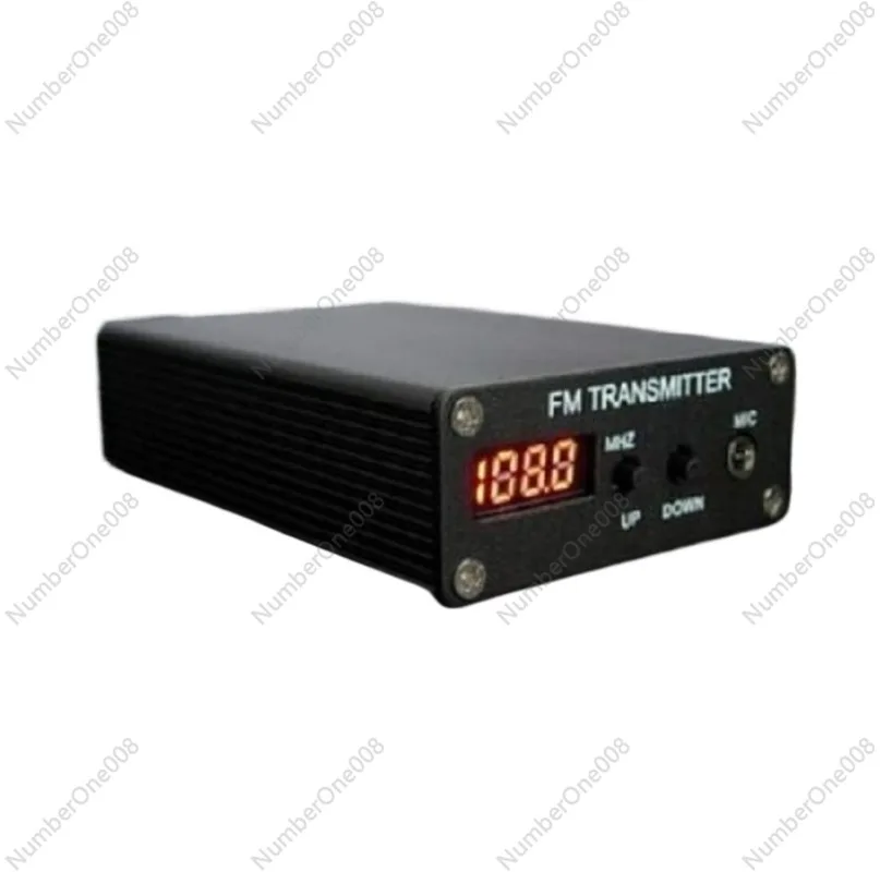 Stereo PLL FM MP3 transmitter Mini Radio Station+ power supply + Antenna