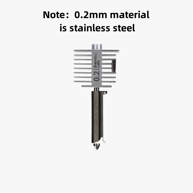 Hotend Kit For Bambu Lab A1/A1 Mini Fast Speed Hot End Assembly 0.2/0.4/0.6/0.8mm Hardened steel Nozzle Bambulab OFFICIAL Part