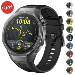 Silicone Sports Strap for Huawei Watch GT 5 Pro 46mm 22mm Soft Sport Wrist Band for Huawei Watch GT 5 Pro Smart Watch Bracelet