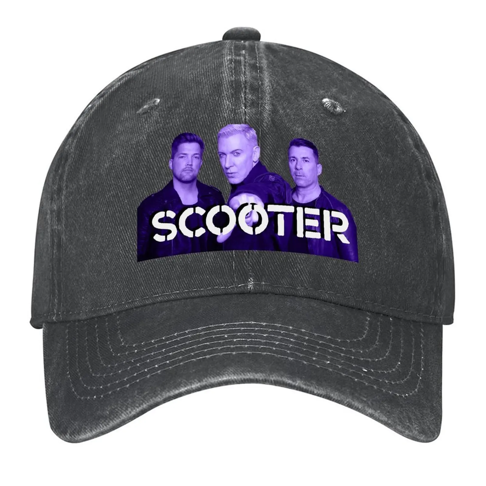 

Scooter techno band pro t shirt design Baseball Cap Hat men Winter hat Hat Luxury Brand designer cap Man Women's