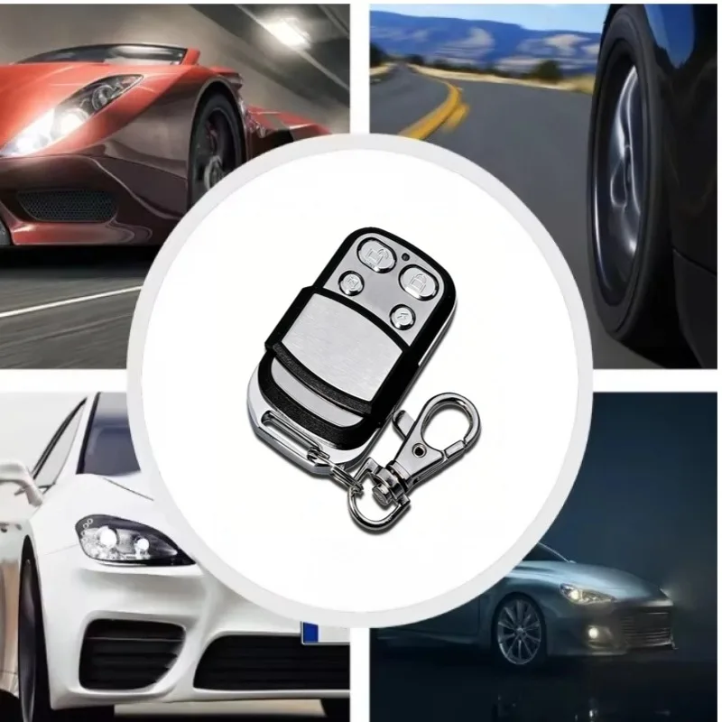 433MHz Universal Copy Remote Control Garage Door Opener 4-Button Handheld Transmitter Smart Home