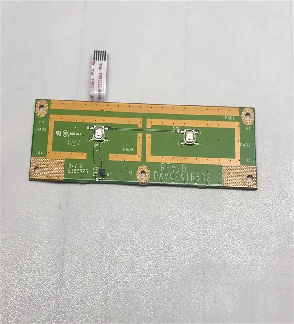 PARA Dell Inspiron 14 N4110 M411R M4110 3450 touchpad mouse placa de botão esquerdo e direito DAV02ATR6D2 DAV02AATR6D0 0X8RJW