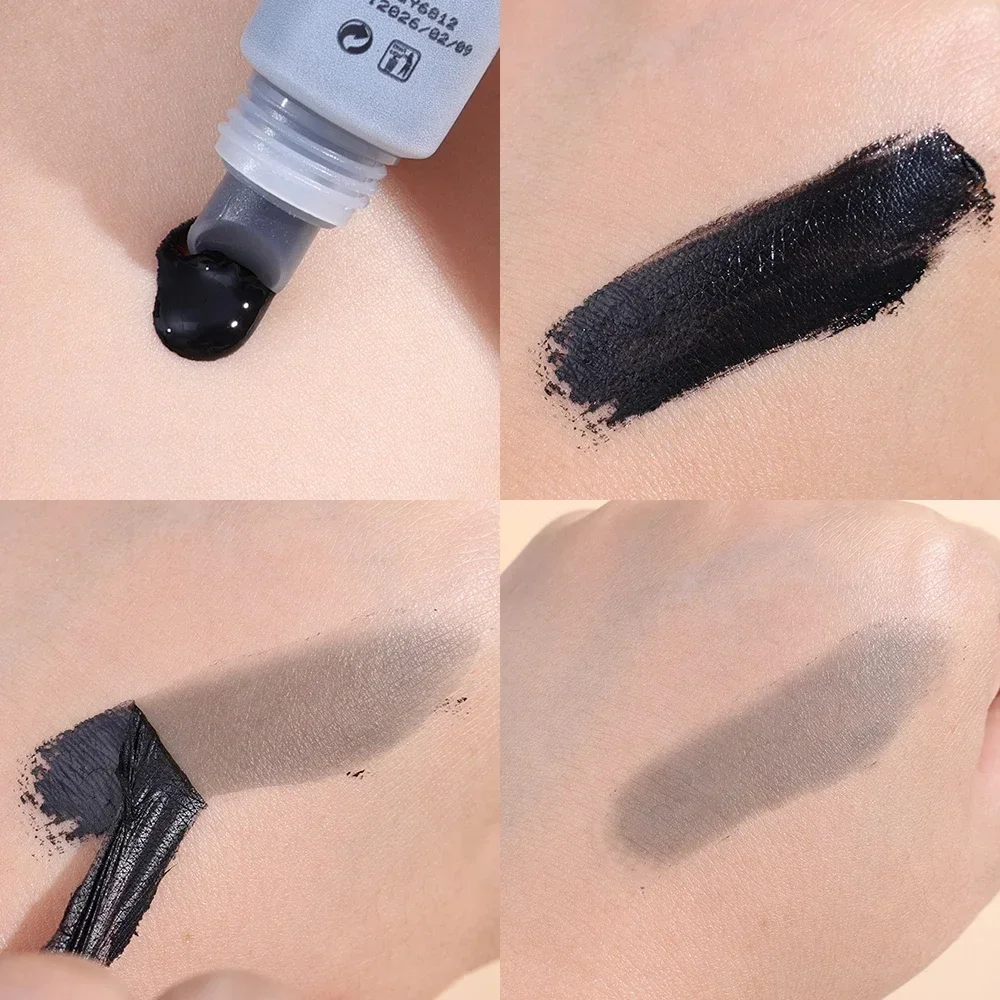 Heallor-maquiagem de sobrancelha impermeável, duradouro, tintura de tatuagem semi-permanente, gel natural DIY para sobrancelha, cosméticos matiz, 4