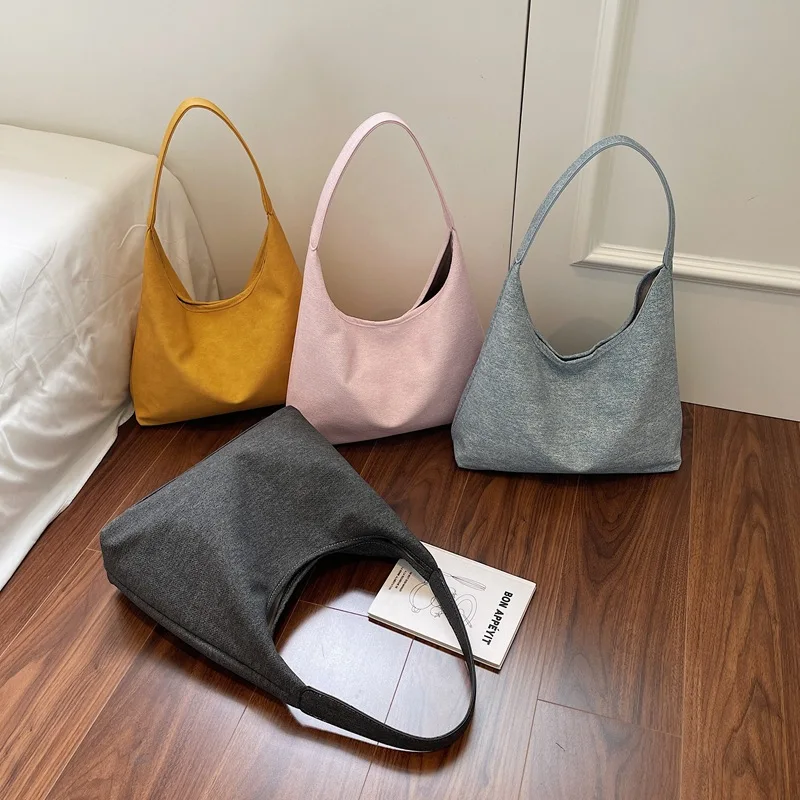 

2025 New Vintage Women Shoulder Bag Large Capacity Casual Underarm Bag Boho Crossbody Purse Retro Lazy Style Tote Handbag